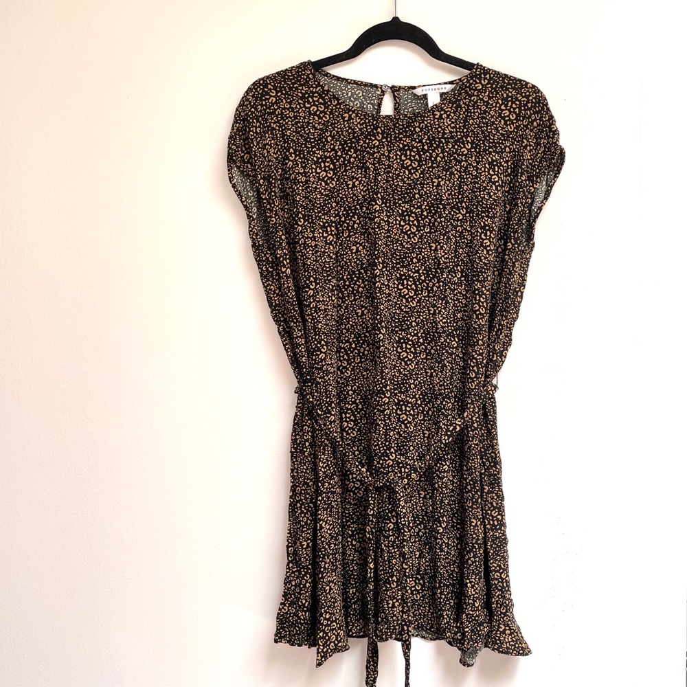 Cheetah mini dress